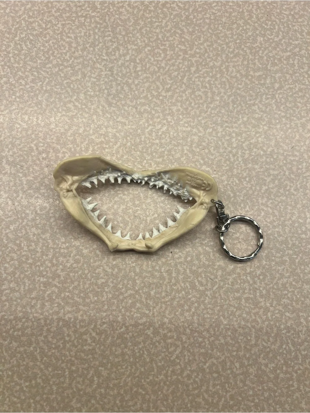 Shark Jaw Keychain -rubber